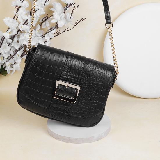 Women Black Sling Bag