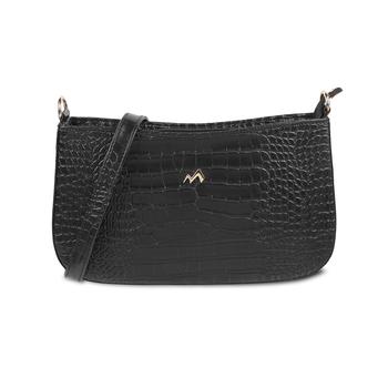 Buy Metro Women Black Sling Bag Online | SKU: 66-819-11-10 - Metro