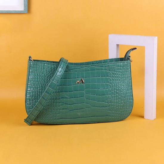 Women Green Sling Bag