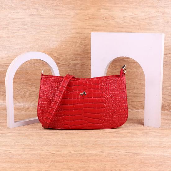 Women Maroon Sling Bag
