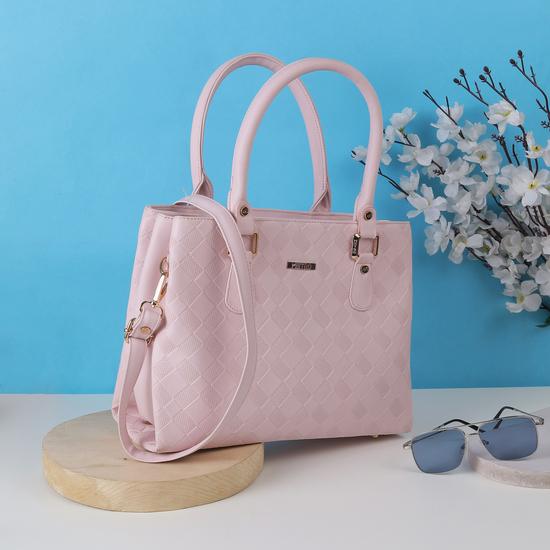 Women Pink Satchel Bag