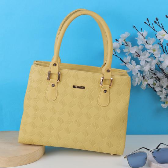 Women Yellow Satchel Bag