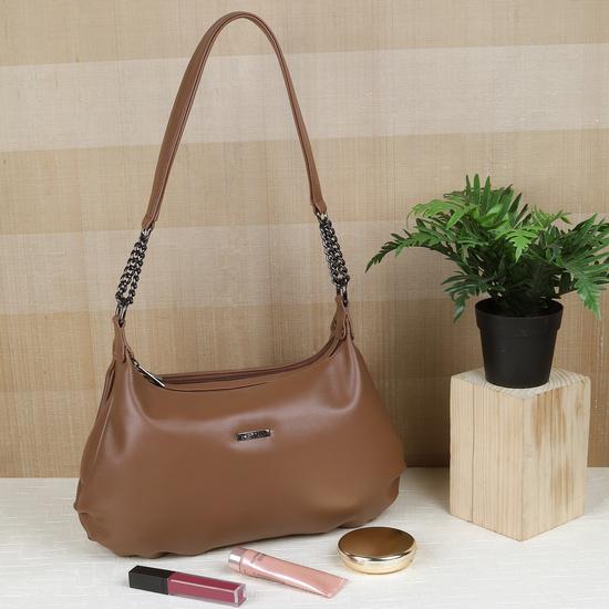 Women Tan Shoulder Bag