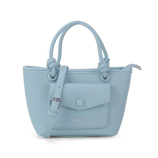 Women Blue Satchel Bag