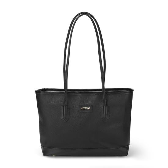 Women Black Tote Bag