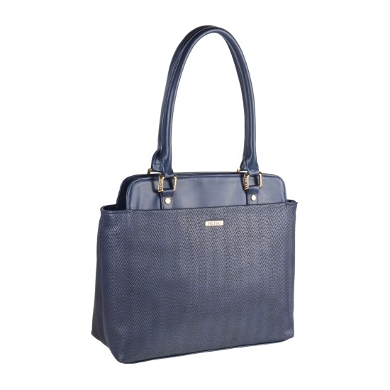 Women Blue Tote Bag