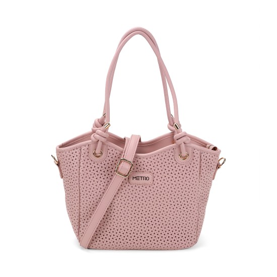 Women Pink Satchel Bag