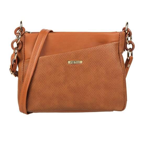 Women Tan Sling Bag