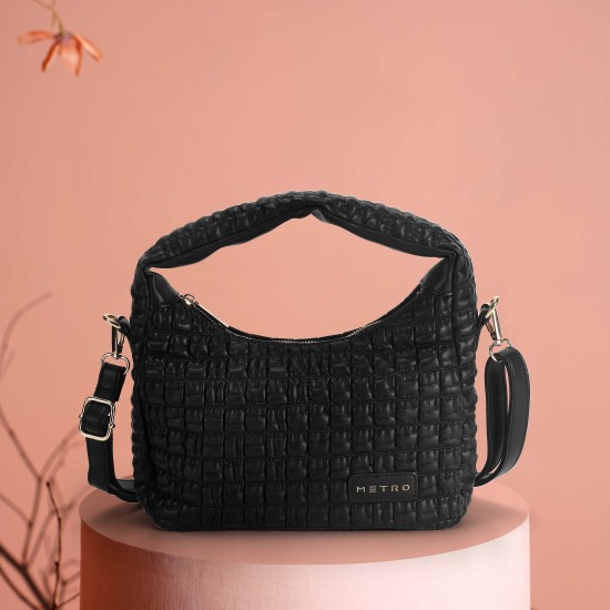 Women Black Hobo Bag