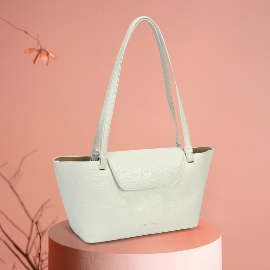 Women White Shoulder Bag