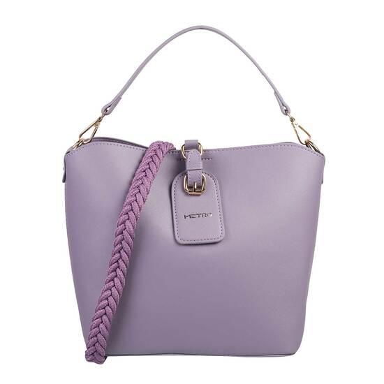 Women Purple Satchel Bag