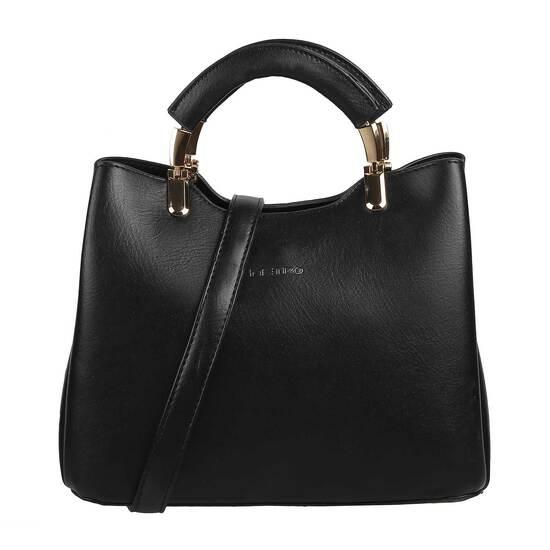 Women Black Satchel Bag