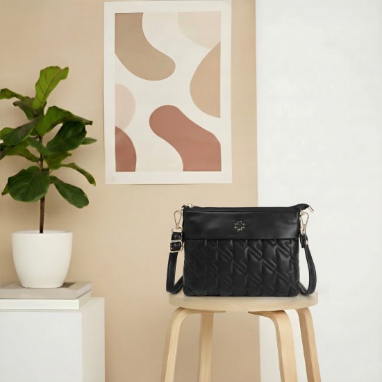 Women Black Sling Bag