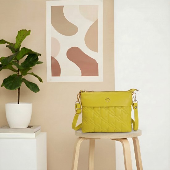 Women Yellow Sling Bag