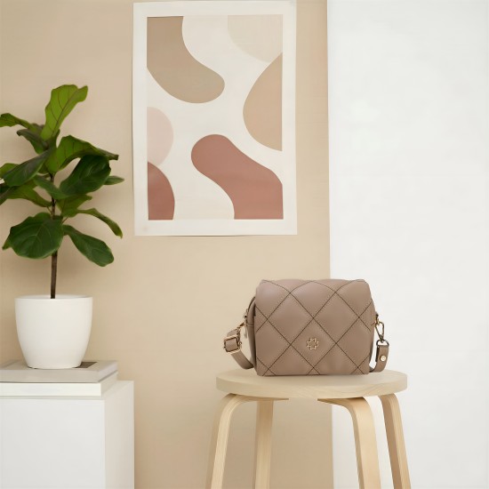 Women Beige Sling Bag