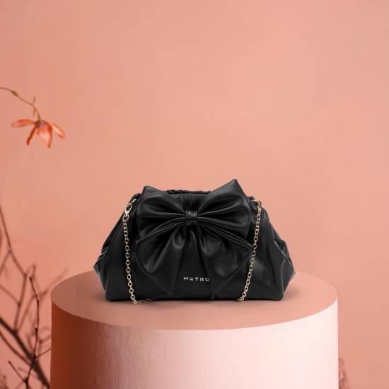 Women Black Evening Bag