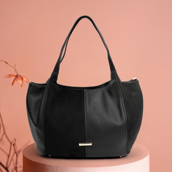 Women Black Tote Bag