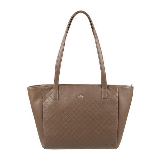 Women Khaki Tote Bag
