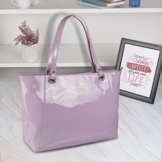 Women Purple Tote Bag