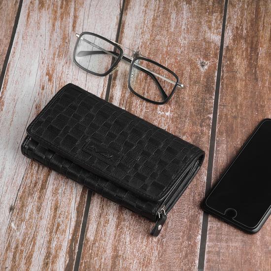 Women Black Wallet