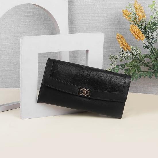 Women Black Wallet