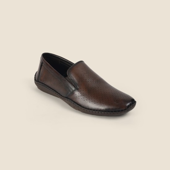 Men Brown Casual Loafers