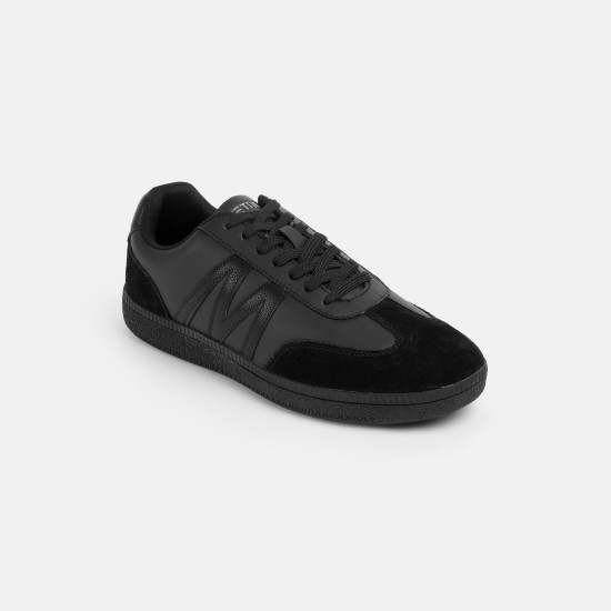 Men Black-grey Casual Sneakers
