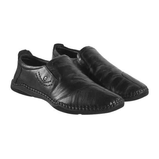 Men Black Casual Loafers