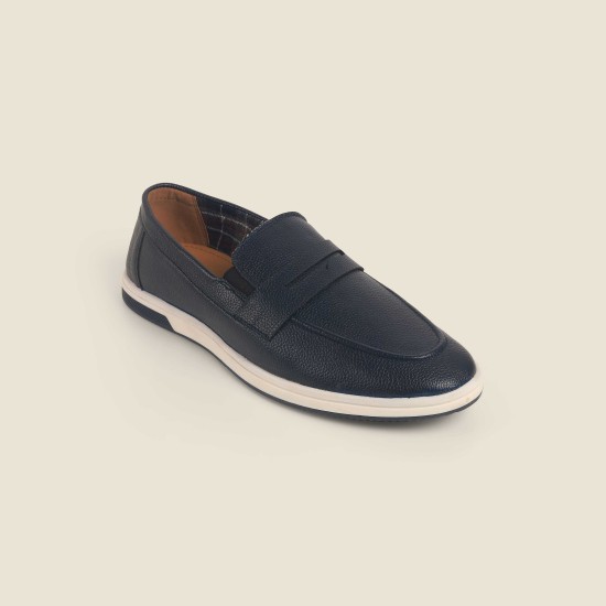 Men Blue Casual Loafers