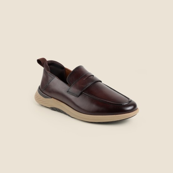 Men Brown Casual Loafers