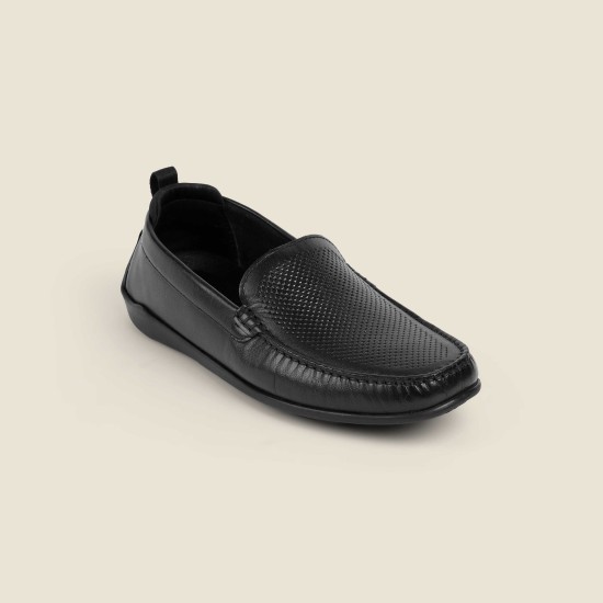 Men Black Casual Loafers