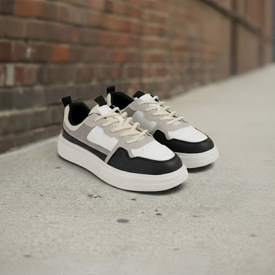 Men Black Casual Sneakers