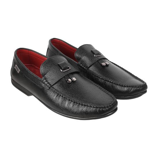 Men Black Casual Loafers