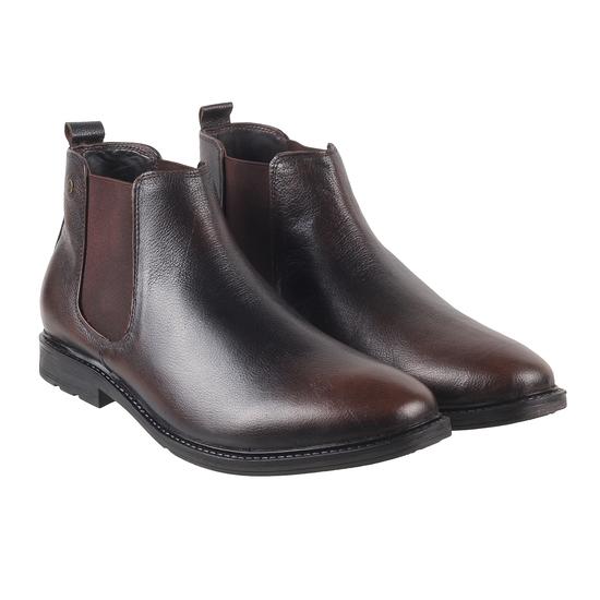 Men Brown Formal Boots