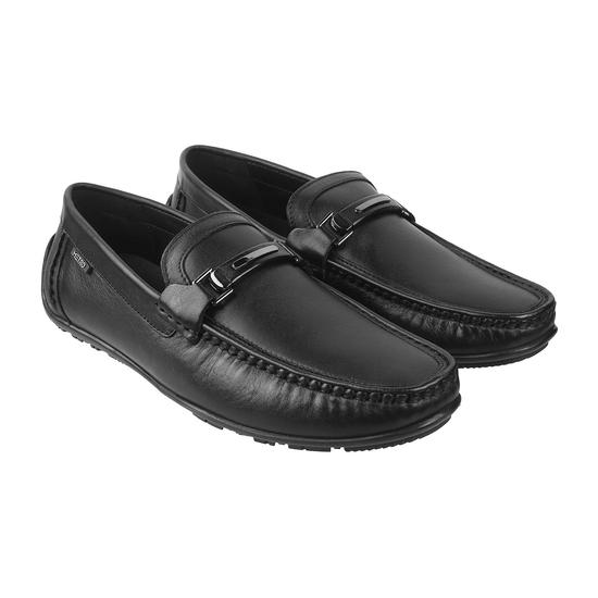 Men Black Casual Loafers