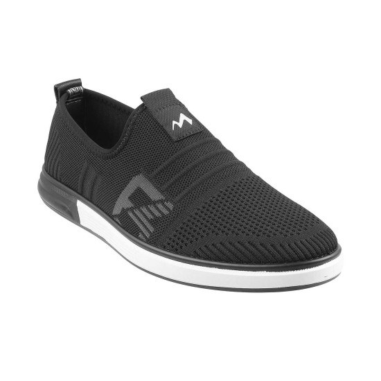 Men Black Casual Sneakers