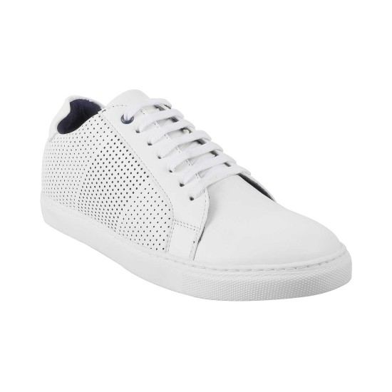 Men White Casual Sneakers