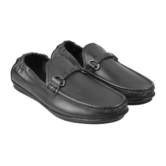 Men Black Casual Loafers