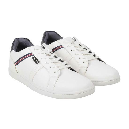Men White Casual Sneakers