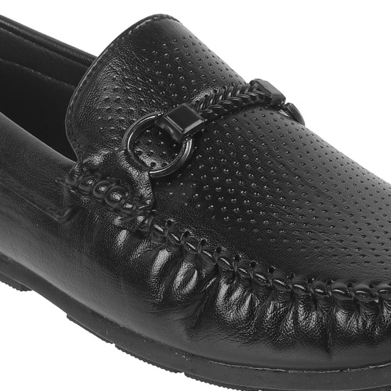 フローライト×マザオパ ロングカイト Buy Kittens Boys Black Casual Loafers Online | SKU: 74-4650-11-32