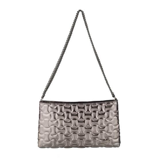 Women Gun-Metal Shoulder Bag