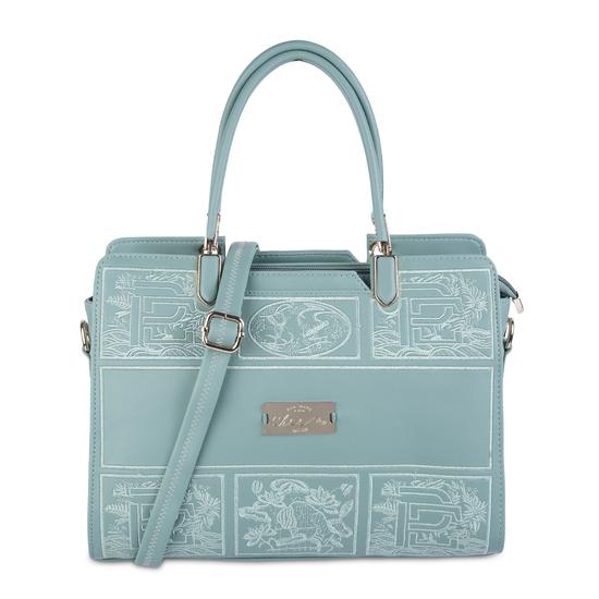 Women Green Satchel Bag