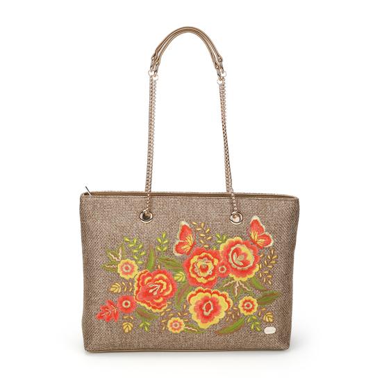 Women Antic-gold Shoulder Bag