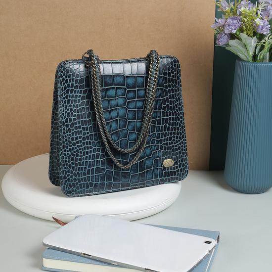 Women Blue Shoulder Bag
