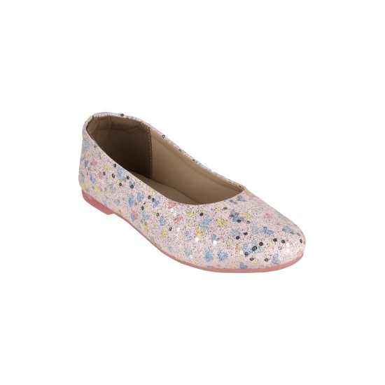 Girls Pink Casual Ballerinas