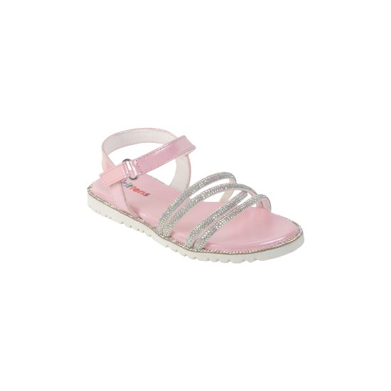 Girls Pink Casual Sandals