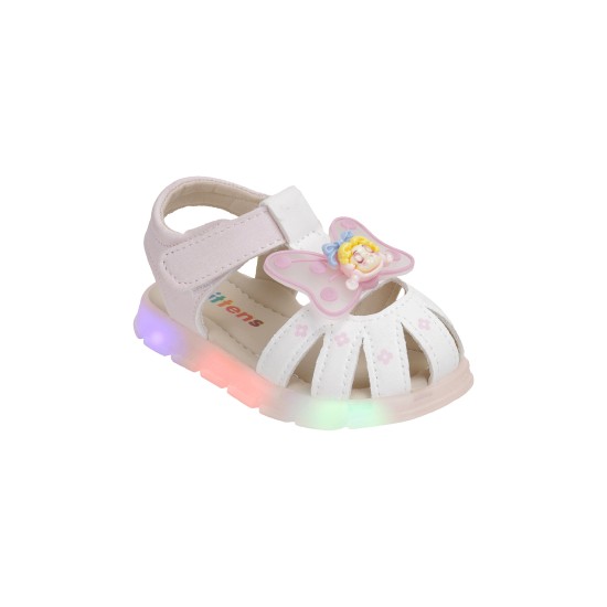 Girls Pink Casual Sandals