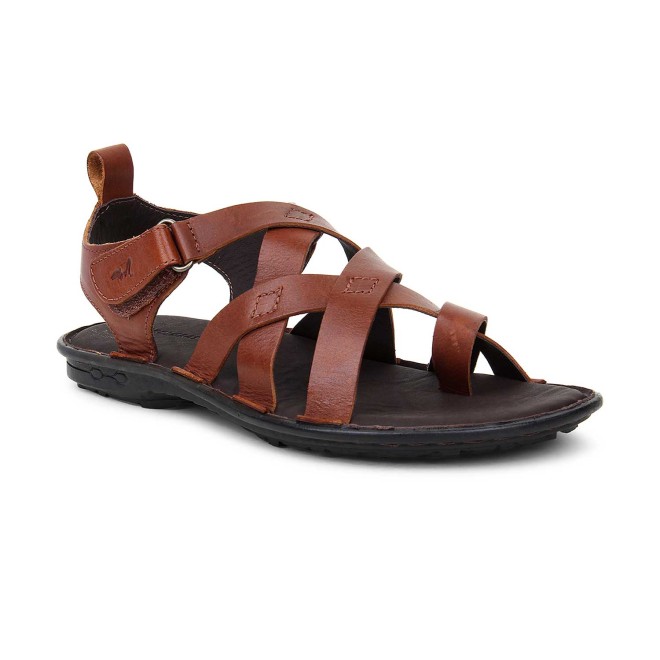 Men Brown Casual Sandals