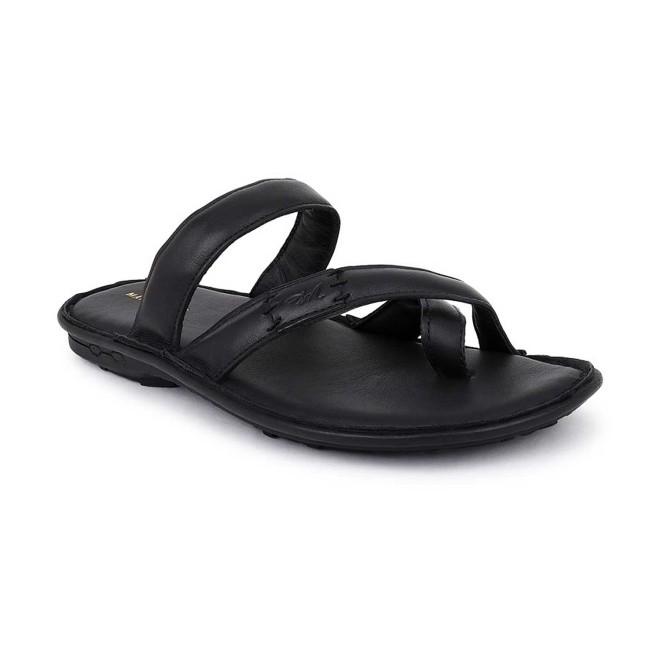 Men Black Casual Slippers