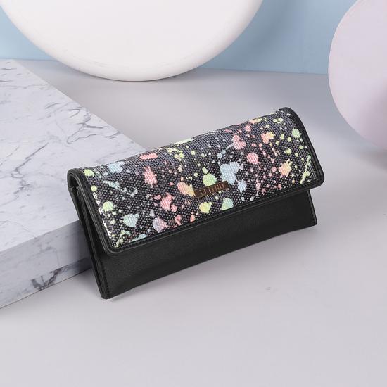 Women Black Wallet
